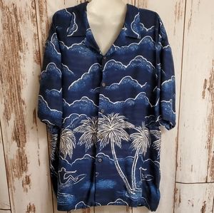 🌹5/$25 Ocean Current Tropical Shirt XL